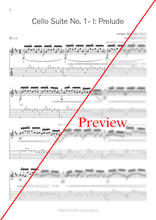 Load image into Gallery viewer, Cello Suite No. 1 - Prelude (J. S. Bach)
