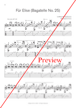 Load image into Gallery viewer, Für Elise (Ludwig van Beethoven)
